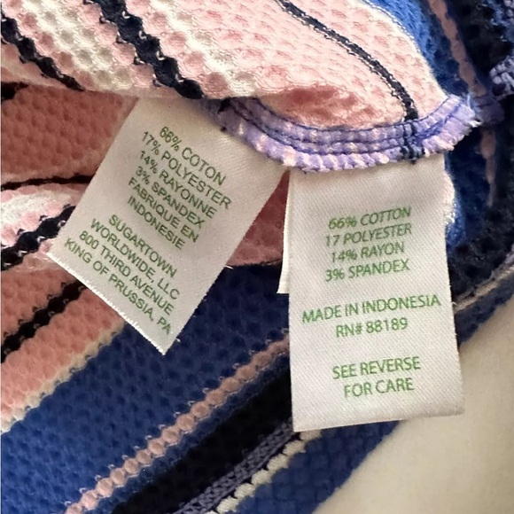 Lilly Pulitzer Womens Paradise Pink The Swim Stripe Bay Dress Size small - Picture 3 of 6